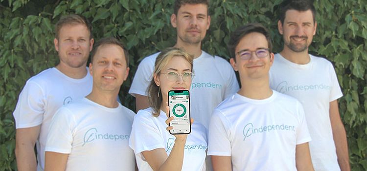 Das Team des Finanz-Startups Findependent
